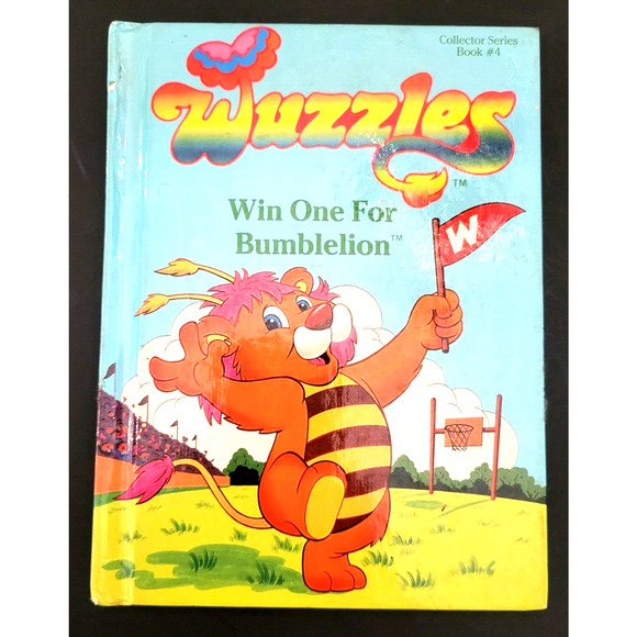 Vintagel 1984 WUZZLES Win One For Bumblelion Hardcover Book - Picture 7 of 7